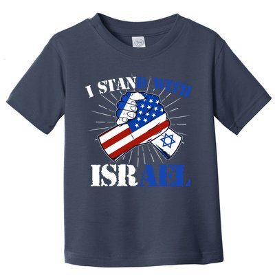 I Stand With Israel Toddler T-Shirt