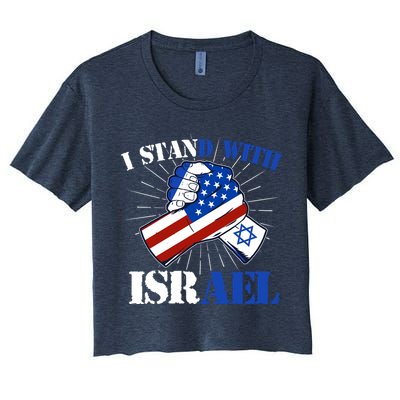 I Stand With Israel Crop Top