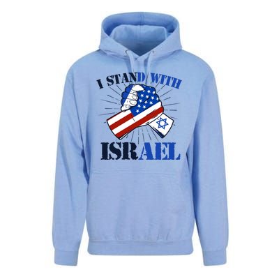 I Stand With Israel Unisex Surf Hoodie