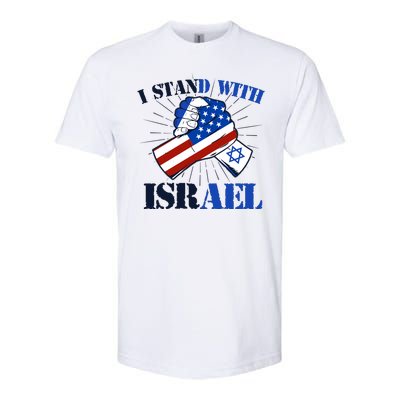 I Stand With Israel Softstyle® CVC T-Shirt