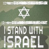 I Stand With Israel Legacy Tie Dye Trucker Hat