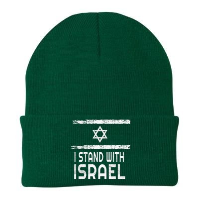 I Stand With Israel Knit Cap Winter Beanie