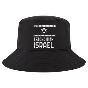 I Stand With Israel Cool Comfort Performance Bucket Hat