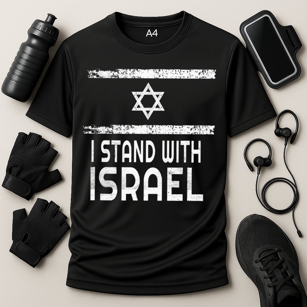 I Stand With Israel Performance Shirt