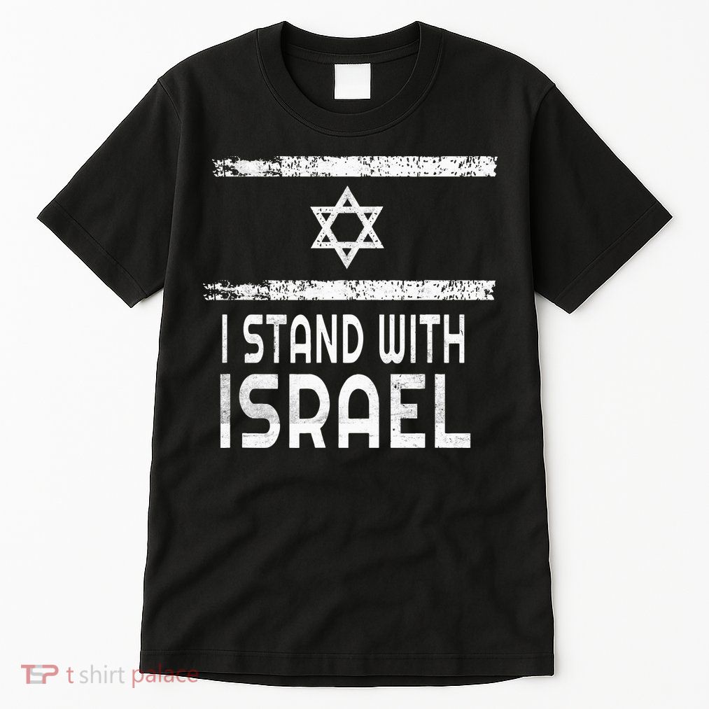 I Stand With Israel Tall T-Shirt