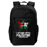 I Stand With Palestine Free Palestine Butterfly Backpack
