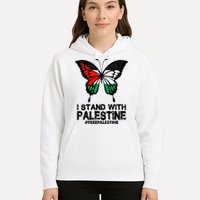 I Stand With Palestine Free Palestine Butterfly Hoodie