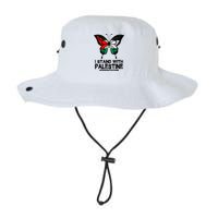I Stand With Palestine Free Palestine Butterfly Bucket Hat