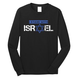 I Stand With Israel Pray For Israel Long Sleeve Shirt