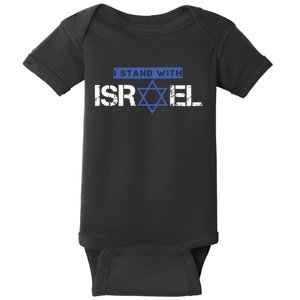 I Stand With Israel Pray For Israel Baby Bodysuit