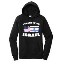 I Stand With Israel Pray For Israel Women's Pullover Hoodie