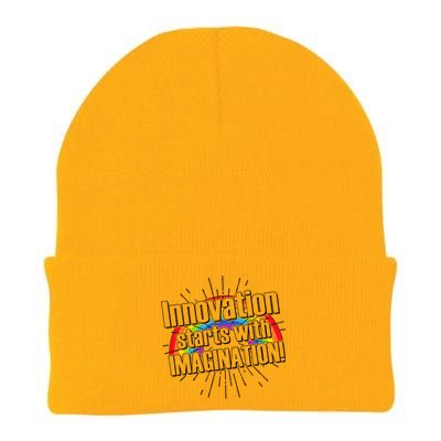 Innovation Starts With Imagination! Knit Cap Winter Beanie