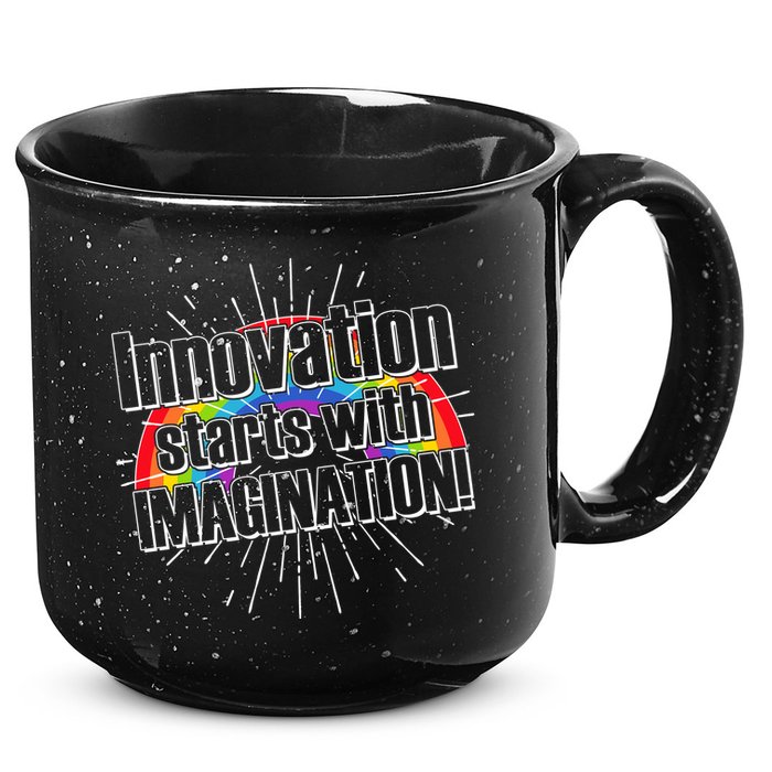 Innovation Starts With Imagination! 15oz Campfire Ceramic Mug