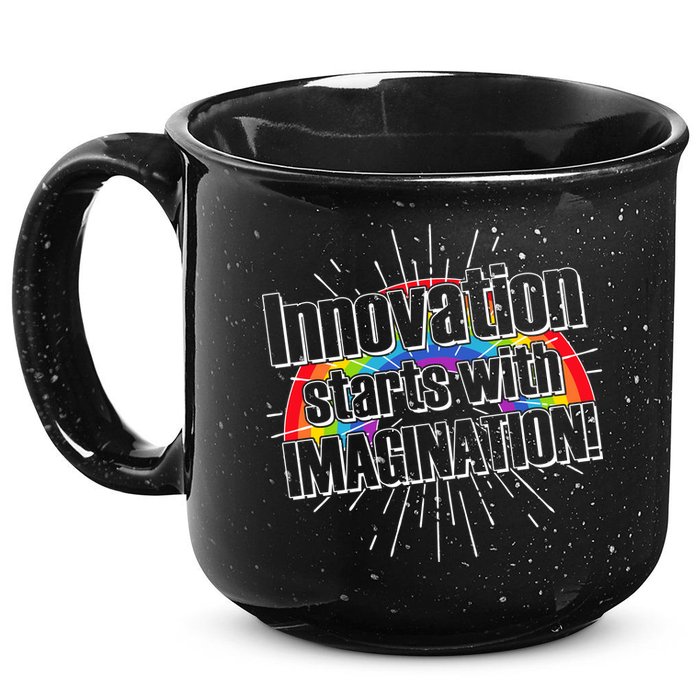 Innovation Starts With Imagination! 15oz Campfire Ceramic Mug