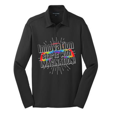 Innovation Starts With Imagination! Silk Touch Performance Long Sleeve Polo