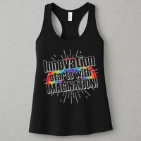 Innovation Starts With Imagination! Womens Tank Top