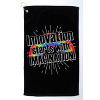 Innovation Starts With Imagination! Golf Towel