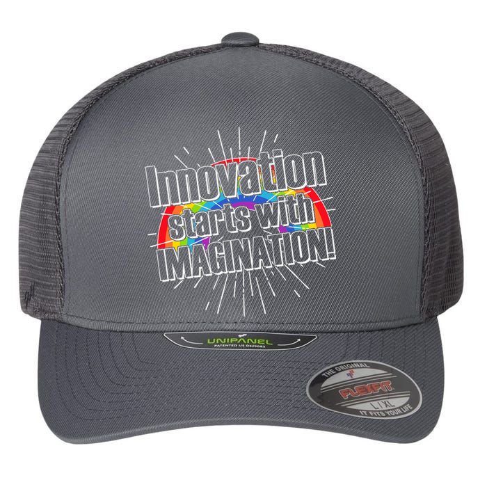 Innovation Starts With Imagination! Flexfit Unipanel Trucker Cap