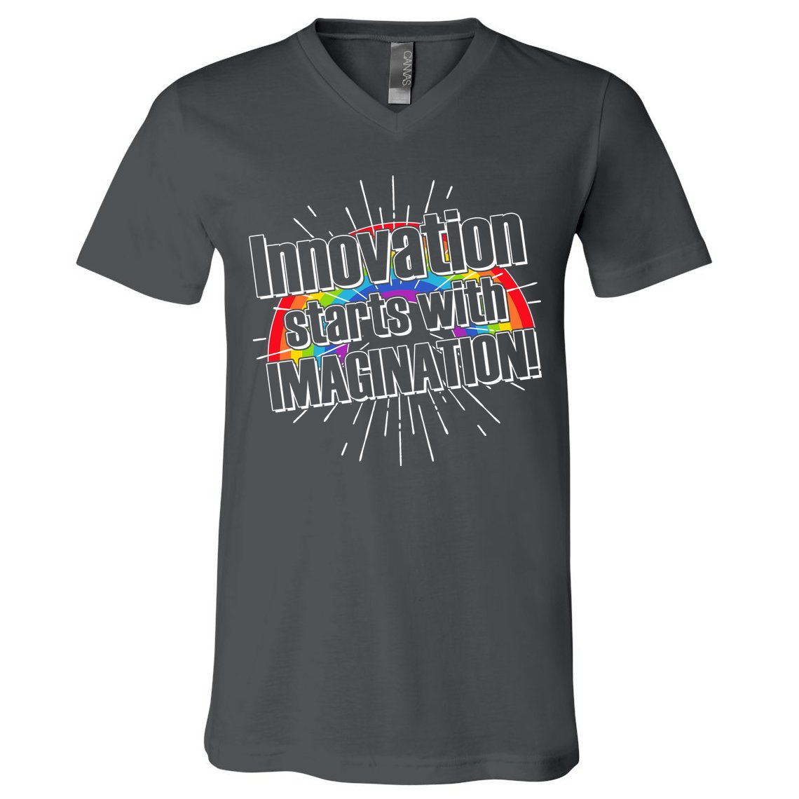 Innovation Starts With Imagination! V-Neck T-Shirt