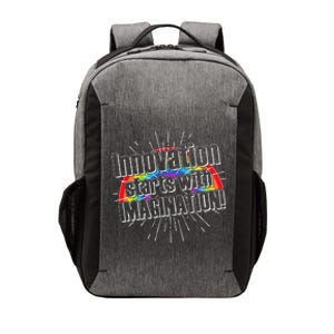 Innovation Starts With Imagination! Vector Backpack