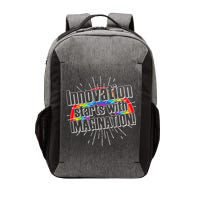 Innovation Starts With Imagination! Vector Backpack