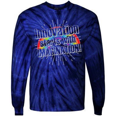 Innovation Starts With Imagination! Tie-Dye Long Sleeve Shirt