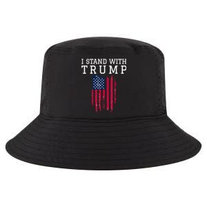 I Stand With Trump Pro Trump Supporter Cool Comfort Performance Bucket Hat