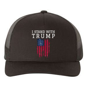 I Stand With Trump Pro Trump Supporter Yupoong Adult 5-Panel Trucker Hat