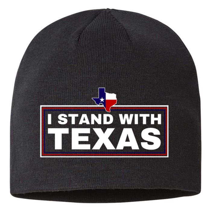 I Stand With Texas Sustainable Beanie