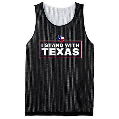 I Stand With Texas Mesh Reversible Basketball Jersey Tank