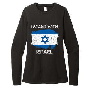 I Stand With Israel Support Israel Love Israeli Brotherhood Womens CVC Long Sleeve Shirt