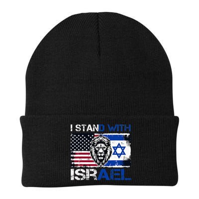 I Stand With Israel US Support Lion Love Israeli Brotherhood Beanie