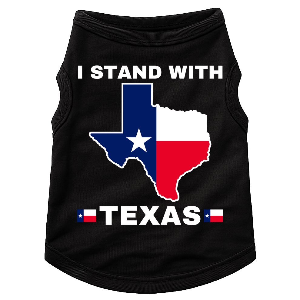 I Stand With Texas Doggie Tank