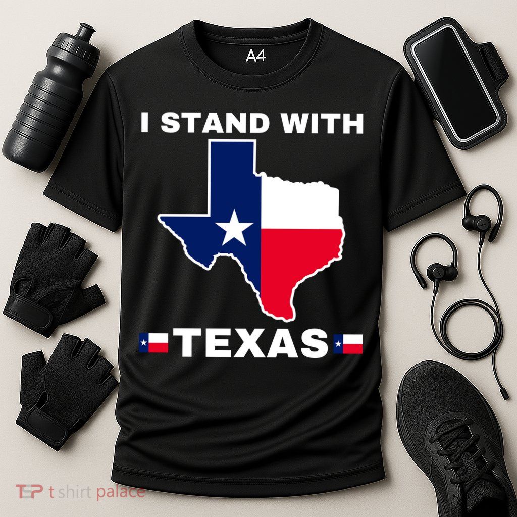 I Stand With Texas Performance Shirt