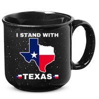 I Stand With Texas 15oz Campfire Ceramic Mug