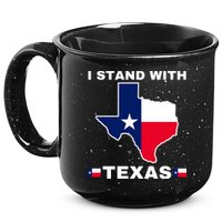 I Stand With Texas 15oz Campfire Ceramic Mug