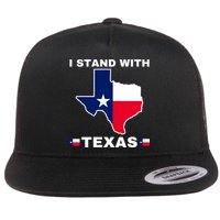 I Stand With Texas Flat Bill Trucker Hat