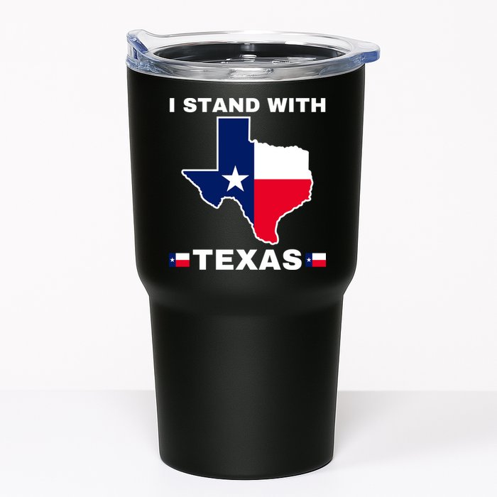 I Stand With Texas Tumbler