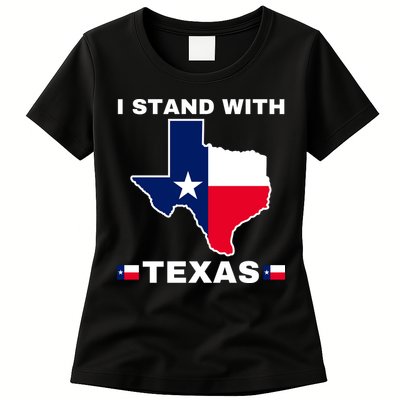 I Stand With Texas Womens T-Shirt