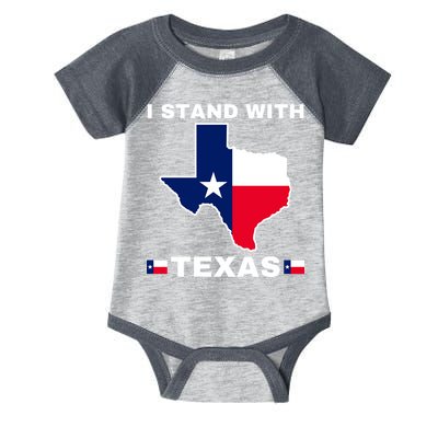 I Stand With Texas Infant Baby Jersey Bodysuit
