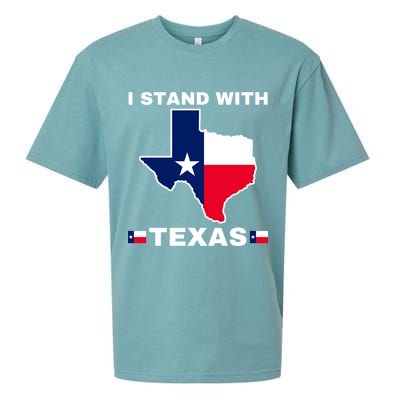 I Stand With Texas Sueded Cloud Jersey T-Shirt