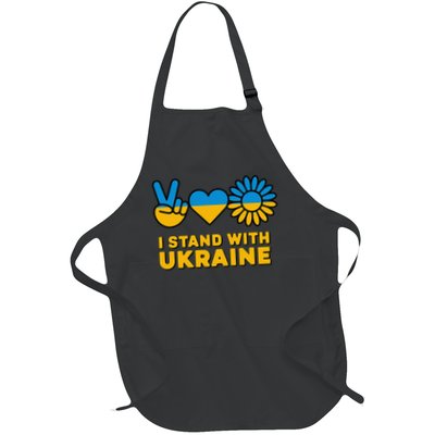 I Stand With Ukraine Save Free Support Ukraine Retro Apron