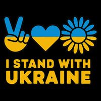 I Stand With Ukraine Save Free Support Ukraine Retro 7-Panel Snapback Hat