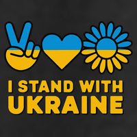 I Stand With Ukraine Save Free Support Ukraine Retro Microfiber Hand Towel