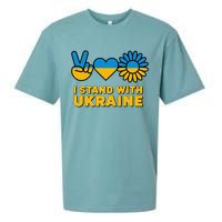 I Stand With Ukraine Save Free Support Ukraine Retro Sueded Cloud Jersey T-Shirt
