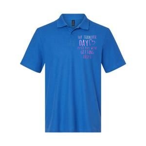 Ivf Survivor Warrior Transfer Day Infertility Gift Softstyle Adult Sport Polo