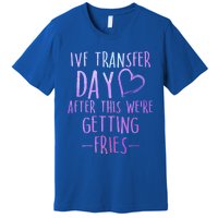 Ivf Survivor Warrior Transfer Day Infertility Gift Premium T-Shirt