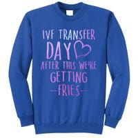 Ivf Survivor Warrior Transfer Day Infertility Gift Tall Sweatshirt