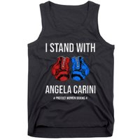 I Stand With Angela Carini Boxer Protect Women Boxing Tank Top