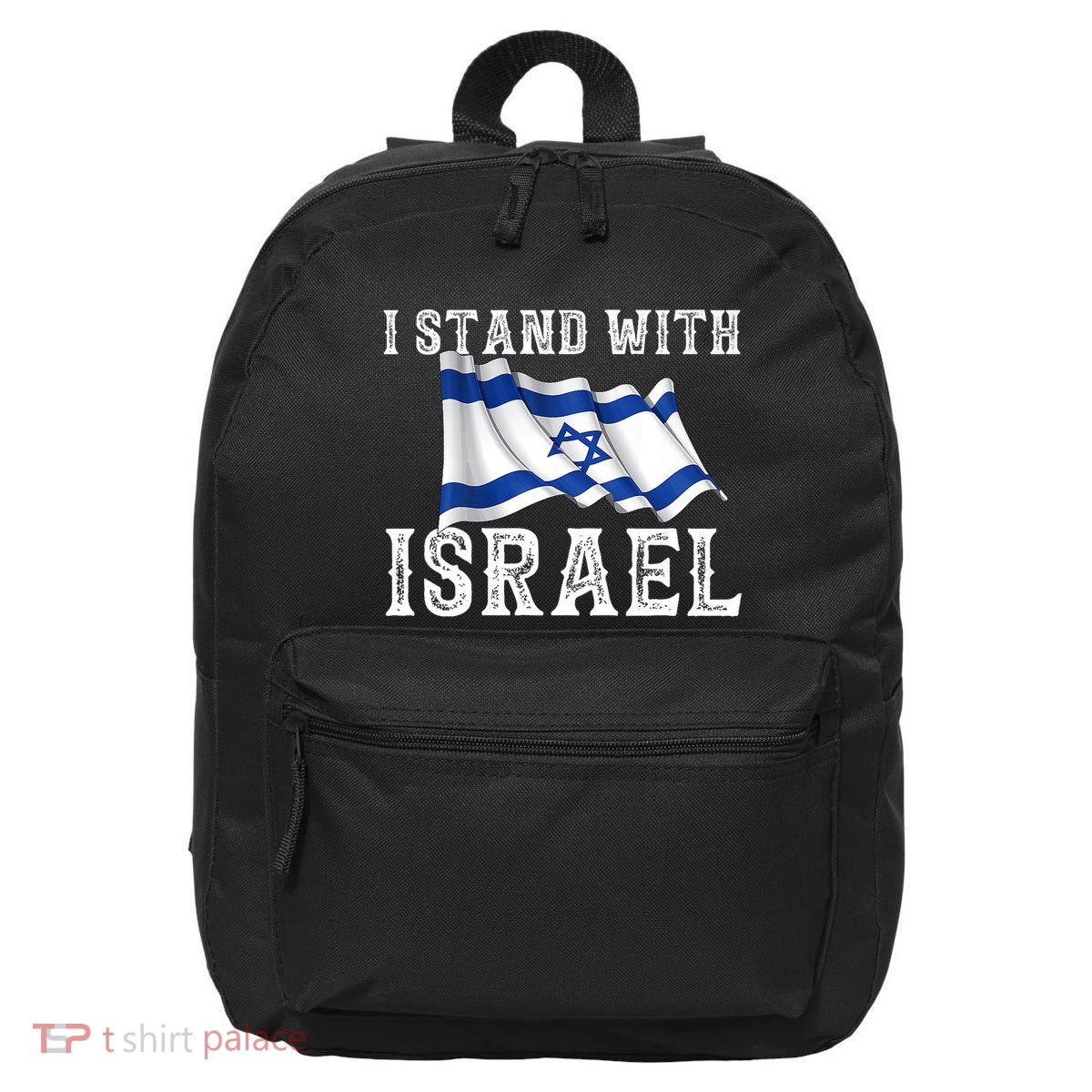 I Stand With Israel Israeli Palestinian Conflict Pro Israel 16 in Basic Backpack